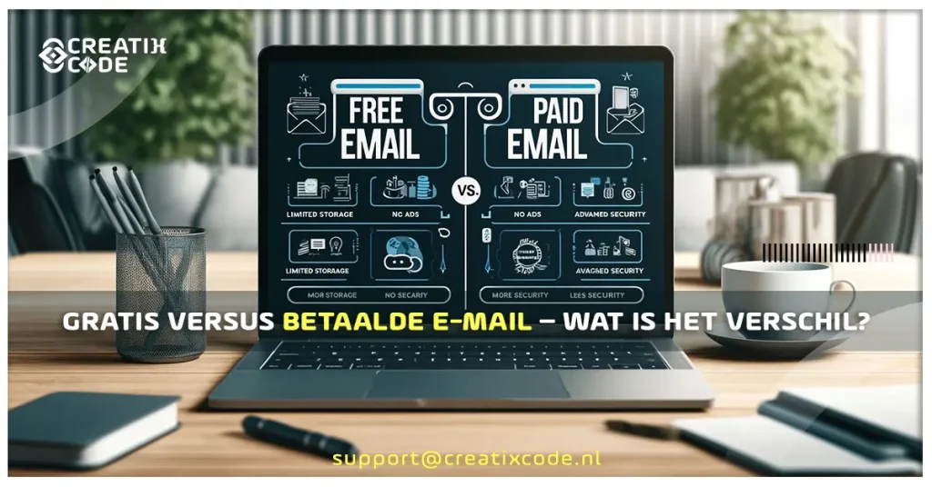 Gratis versus betaalde e-mail – wat is het verschil?