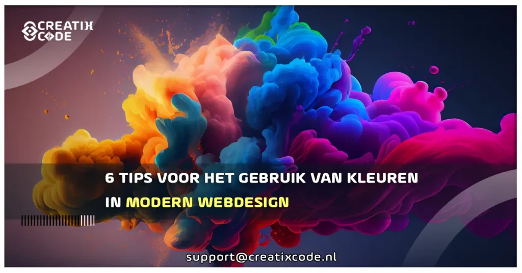 6 Tips Voor Het Gebruik Van Kleuren In Modern Webdesign