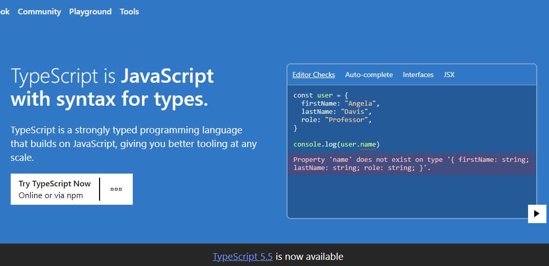 TypeScript: Uitbreiding van JavaScript-mogelijkheden